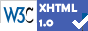 Valid XHTML 1.0 Transitional